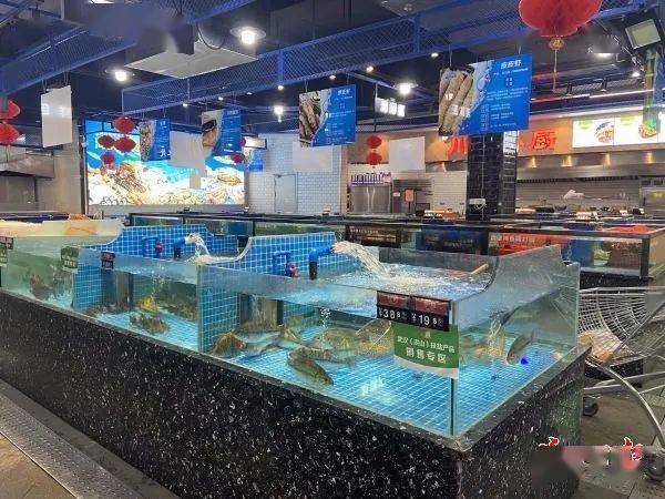 周邊水產多，超市備貨足 武漢市民餐桌“年年有魚”，水產品銷售旺盛